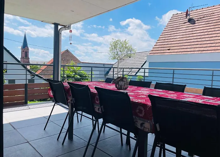 Chez L En Alsace Maison Indépendante 8 Pers Jardin&cour Privative *