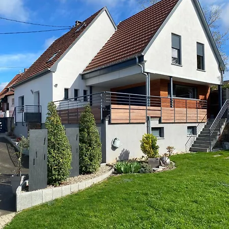 Chez L En Alsace Maison Independante 8 Pers Jardin & Cour Privative *